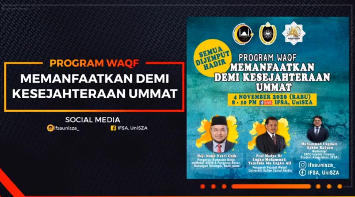 program waqf memanfaatkan demi kesejahteraan ummat